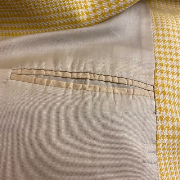 Burberry Suit Jacket and Skirt Set Authentic Vintage 80s Size 42 Silk and Wool - Picture 9 of 16